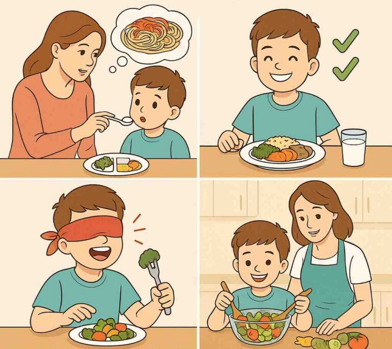 تکنیکهای افزایش اشتهای کودک 2 ساله: راهکارهای علمی و کاربردی برای والدین 1 increase child appetite 1