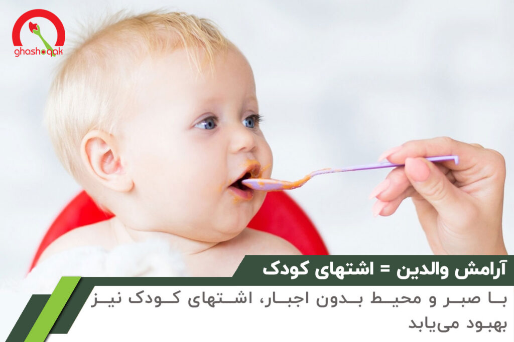 علت غذا نخوردن نوزاد ۹ ماهه【12 راهکار】+برنامه غذایی! 3 تاثیر رفتار والدین در اشتهای کودک 9 ماهه